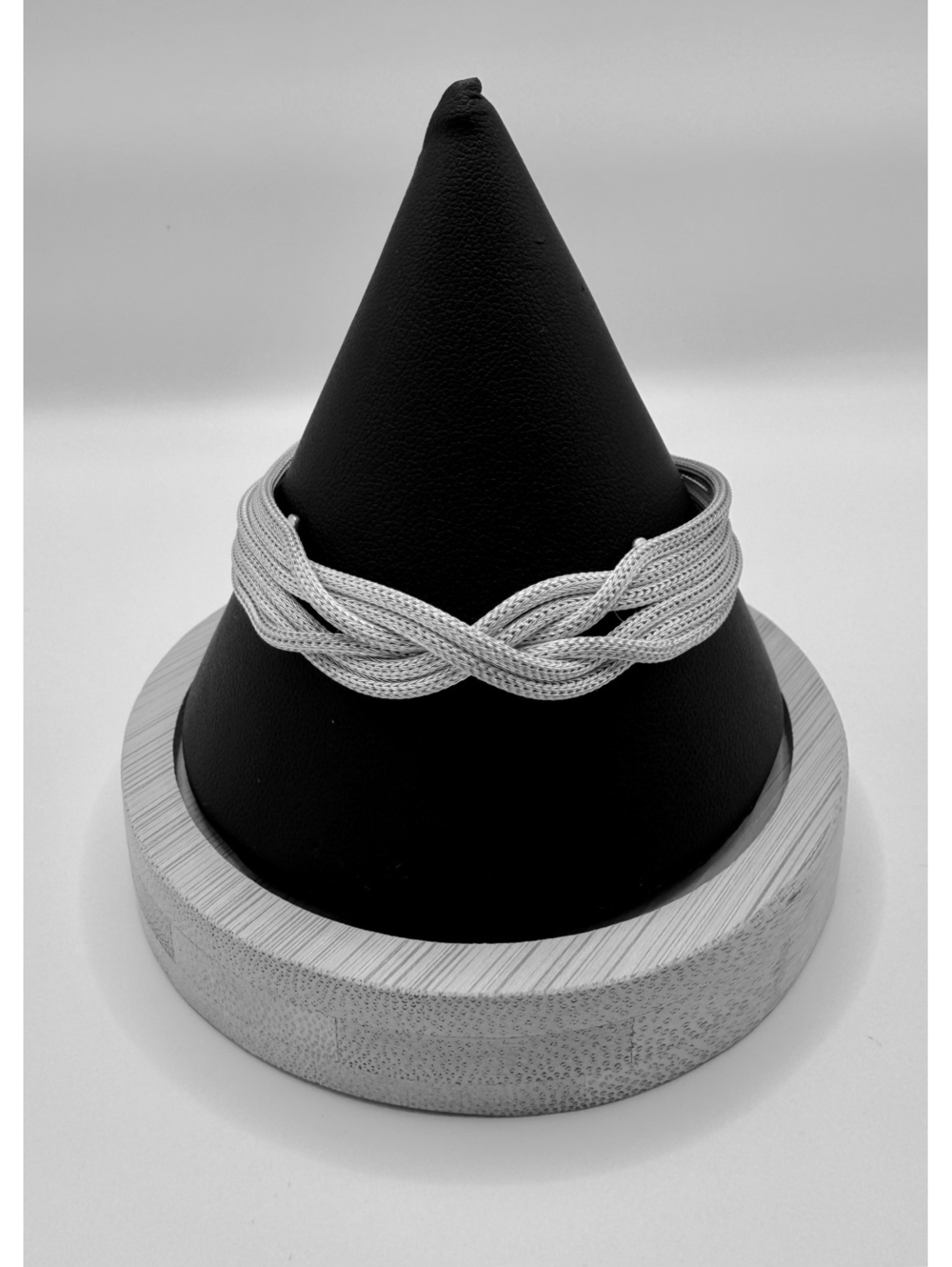 925 Silver Italy braided or woven multi-strand bracelet